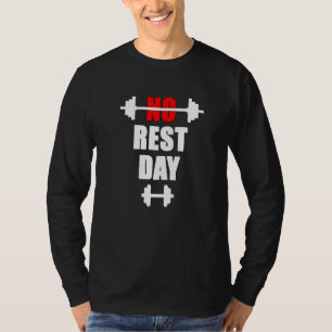 Camiseta Ginásio musculação fitness sem dia de descanso esp