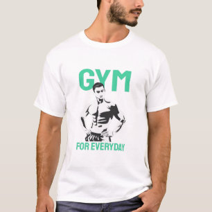 Camiseta Ginásio Para Presente Motivacional de Ginásio Diár