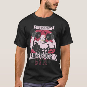 Camiseta Ginásio Strong Arm vintage