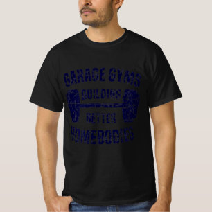 Camiseta Ginásios de Garagem Construindo Melhores Casas Ba