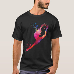 Camiseta Ginasta com Meninas do Chão Ginástica Rítmica Infa