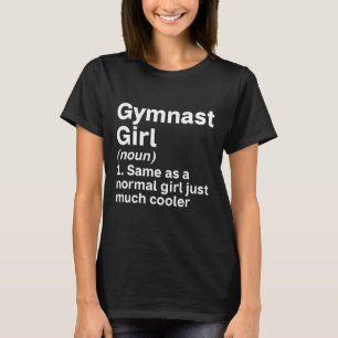Camiseta Ginasta como uma garota normal só que muito mais l