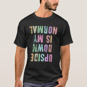 Camiseta Ginasta DE CABEÇA PARA BAIXO É MEU NORMAL Ginástic