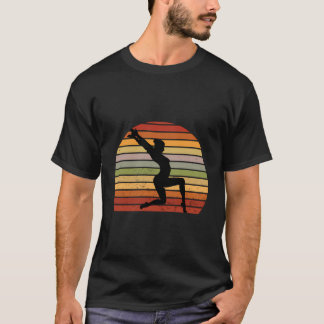 Camiseta ginasta de dança aérea aérea na ginasta de ginasta