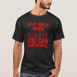 Camiseta Ginasta De Ginástica Para Meninas Legal