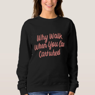 Camiseta Ginasta Engraçado de Ginástica para Meninas Legal