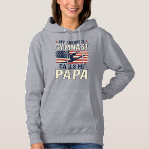 Camiseta Ginasta Favorito Me Chama De Papai Patriótico Vint