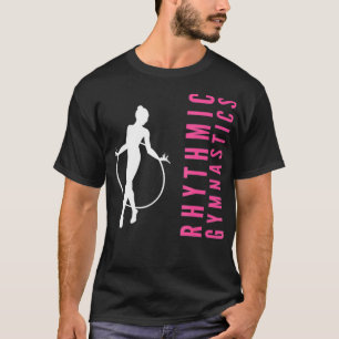 Camiseta ginasta Rítmica com um aro