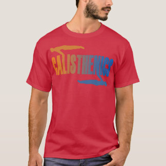 Camiseta ginástica da malária Calisthenics Street Workout M