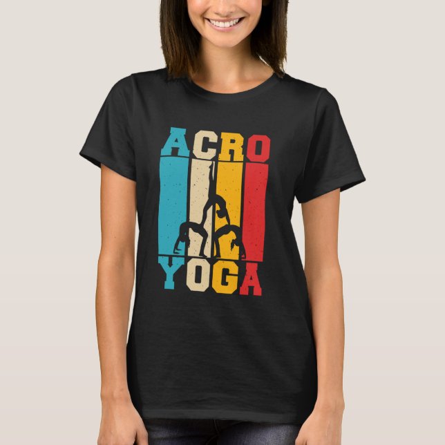 Camiseta Ginástica de Acro Yoga (Frente)