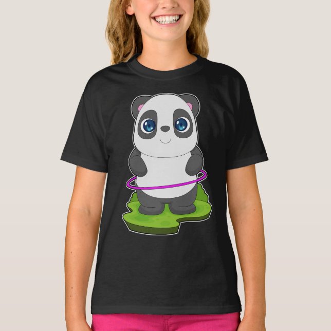 Camiseta ginástica de Malhação Panda (Frente)