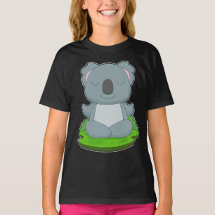 Camiseta Ginástica de Yoga para Coalas