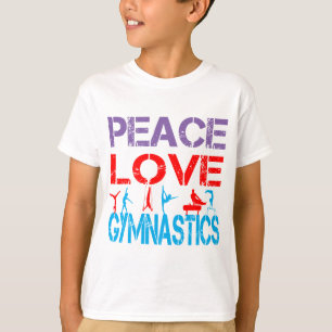 CAMISETA GINÁSTICA DO AMOR DA PAZ