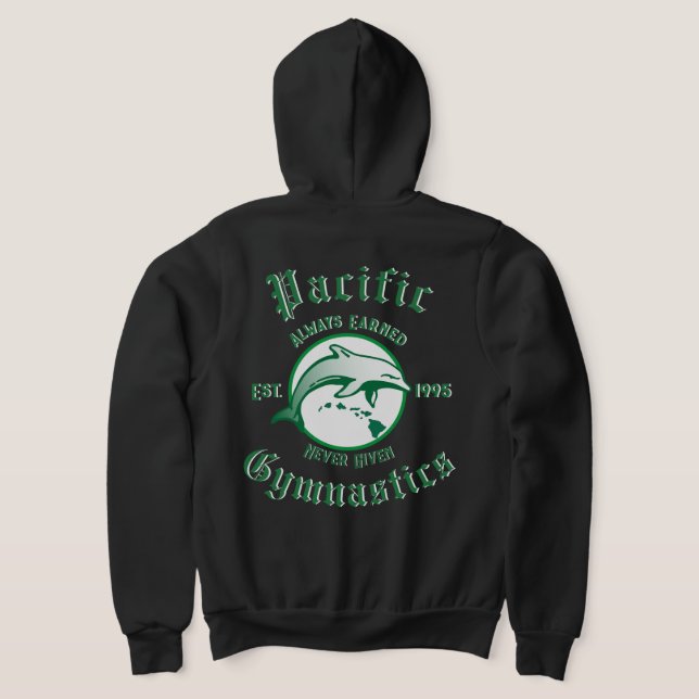 Camiseta Ginástica do Pacífico (Postura das costas)