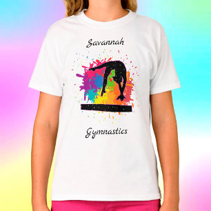 Camiseta Ginástica Equilíbrio de Pintor de Feixe