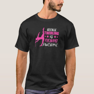 Camiseta Ginástica Fantástica de Manipulação de Bastão Gina
