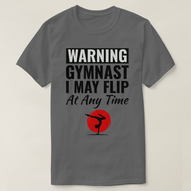 Camiseta ginástica ginástica Desportiva Backflip Dance Enca (Frente do Design)