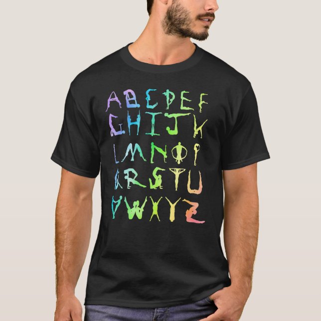 Camiseta Ginástica Gráfica Retroativa Acrobat Acrobat Acrob (Frente)