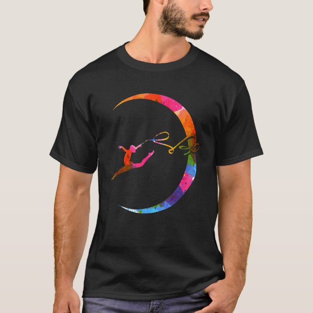 Camiseta Ginástica Gráfica Retroativa Acrobat Acrobat Acrob (Frente)