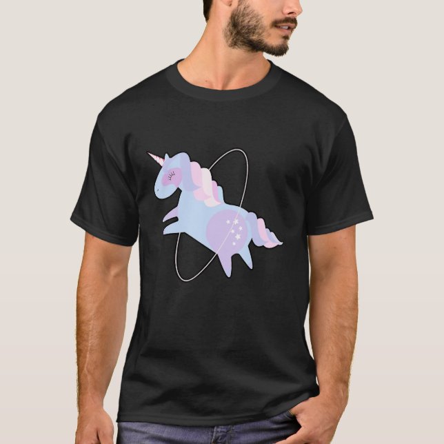 Camiseta Ginástica Gráfica Unicórn Acrobat Acrobat (Frente)