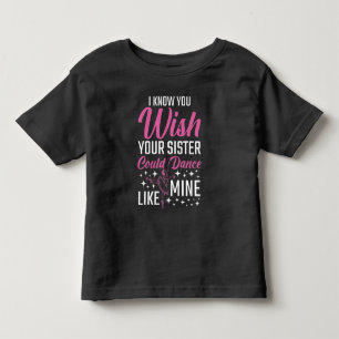 Camiseta Ginástica Irmã de Dança Irmã de Ginástica Dan