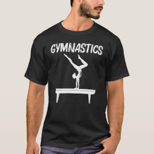 Camiseta Ginástica legal Para Homens Mulheres Gymnast Tumbl