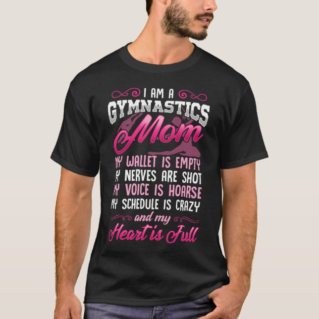Camiseta Ginástica Mãe Filha-Atleta Mãe (Frente)