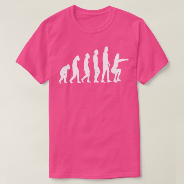 Camiseta ginástica malhação ginástica Evolução Aeróbica (Frente do Design)