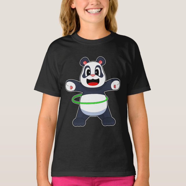 Camiseta ginástica Malhação Panda (Frente)