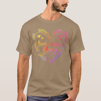 Camiseta Ginástica Nana Apreciação Avó Nana De Uma Ginástic
