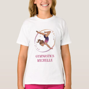 Camiseta Ginástica Nome Profissional Moderno Tendência     
