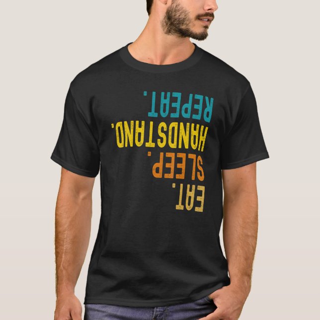 Camiseta ginástica Retro Comida Retrato Retrato do Suspiro  (Frente)
