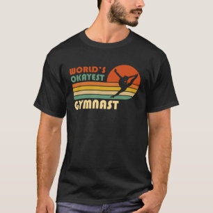Camiseta ginástica retrógrada do mundo Okayest