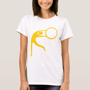Camiseta Ginástica Rítmica Figura - âmbar