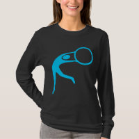 Ginástica Rítmica Figura - Azul-Céu