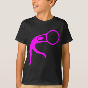 Camiseta Ginástica Rítmica Figura - Magenta