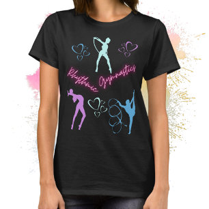 Camiseta Ginástica Rítmica Hoop, Fita e Bola