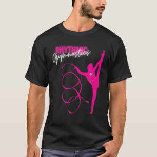 Camiseta Ginástica Rítmica Rosa Quente