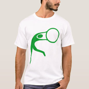 Camiseta Ginástica Ritmica - Verde-Grama