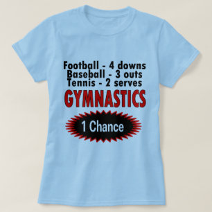 Camiseta Ginástica um lado da possibilidade 1