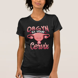 Camiseta Ginecologista Ginecologista Gólogo Cute Cervix