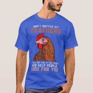 Camiseta GINETAS Não Enfraqueiem meus Penas, Farmer, Frango