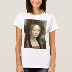 Camiseta Ginevra de' Benci Leonardo da Vinci