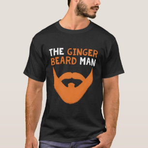 Camiseta Ging Irlandês "Ginger Beard Man Red Hired"