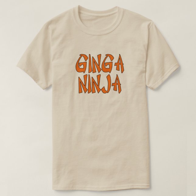CAMISETA GINGA NINJA. (Frente do Design)