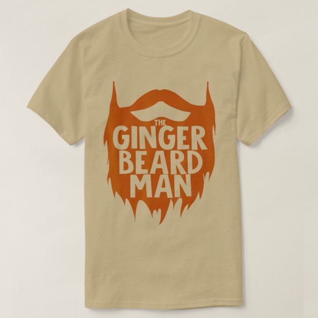 Camiseta Ginger Beard Man (Frente do Design)