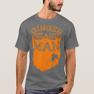 Camiseta Ginger Beard Man Engraçado Dia de São Patrício par