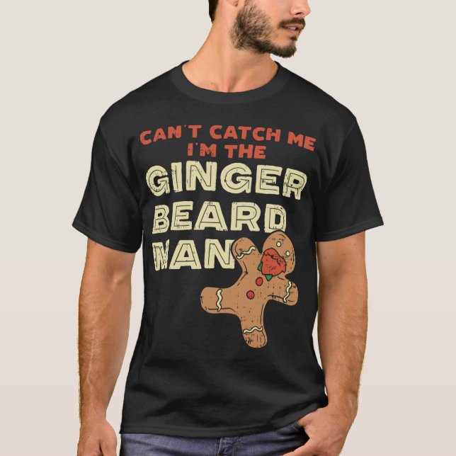 Camiseta Ginger Beard Man Engraçado Gingerpão (Frente)