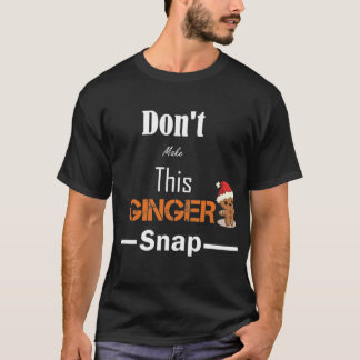 CAMISETA GINGER CHRISTMAS IDEIAS PRESENTES DÃO UMA BOTA ENG