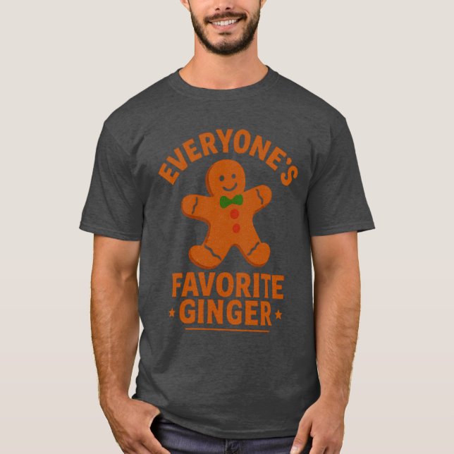 Camiseta Ginger Favorito de Todos (Frente)